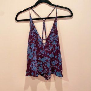 UO Floral Tank S
